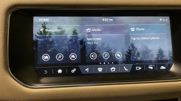 Land Rover Sport - Theme Setting (Auto mode , Night Mode , Day Mode )