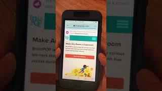 How to log into BrainPop from phone