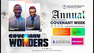 ANNUAL COVENANT WEEK | THEME: COVENANT OF WONDERS || DAY 5 || FINAL Guide