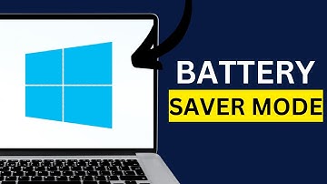 How to Enable/Disable Battery Saver Mode in Windows 10 Laptop