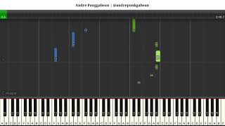 Video thumbnail of "Entah Apa - Sarah Suhairi & Aepul Roza | Piano Instrumental by Andre Panggabean"
