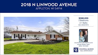 2018 N LINWOOD Avenue, APPLETON, Wisconsin Homes for Sale | www.coldwellhomes.com