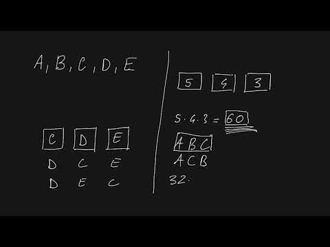 calcolo combinatorio 3: combinazioni