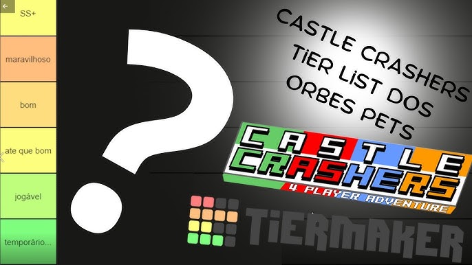 Create a Castle Crashers Character Tier List - TierMaker