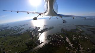 Take off from Galveston KGLS 5-11-20