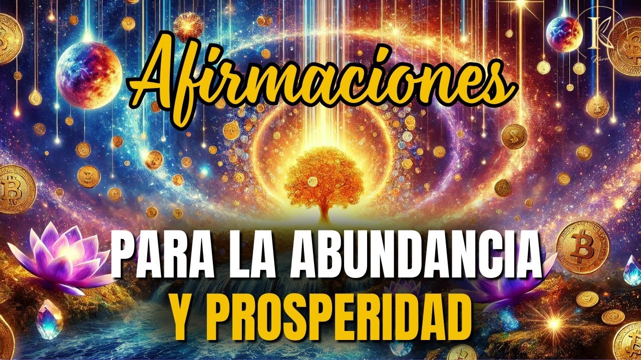 🙏 AFIRMACIONES PARA LA ABUNDANCIA Y PROSPERIDAD, COMIENZA TU DIA CON ...