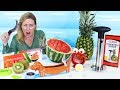 TESTING WEIRD KITCHEN SLICERS - Watermelon, Pineapple.. Hot Dog?