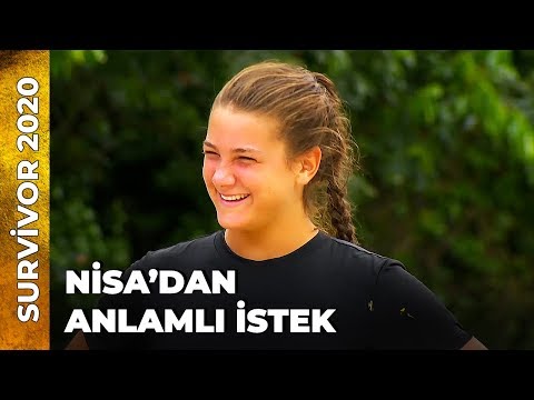 NİSA'NIN ACUN ILICALI'DAN İSTEĞİ | Survivor Ünlüler Gönüllüler
