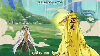 ONE PIECE Admiral Kizaru vs Rayleigh  EPIC FIGHT