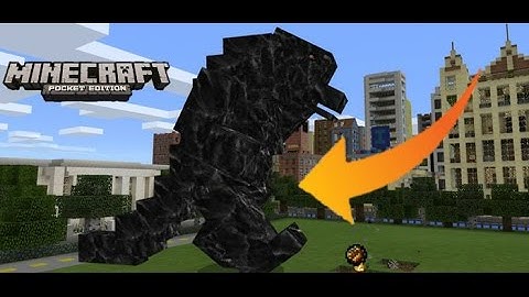 MOBZILLA IN MCPE?! Mobzilla Add-on MCPE 1.0