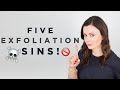 5 Mistakes You’re Making With Exfoliation That Could Wreck Your Skin | Dr Sam Bunting
