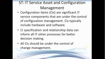 Intro to ITIL: Service Transition, PART 1
