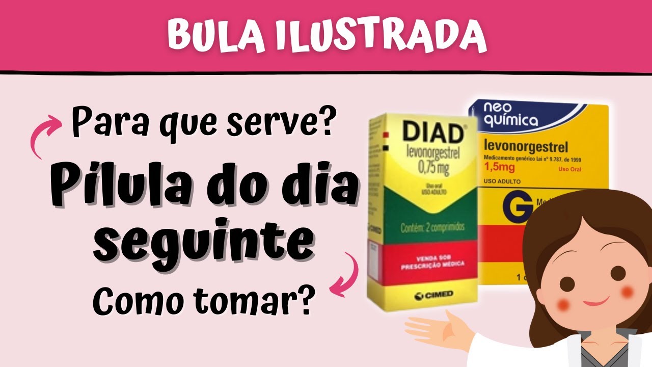 (Pílula do dia Seguinte) Para que serve? Como tomar? BULA ILUSTRADA YouTube (Pílula do dia Seguinte) Para que serve? Como tomar? BULA ILUSTRADA YouTube