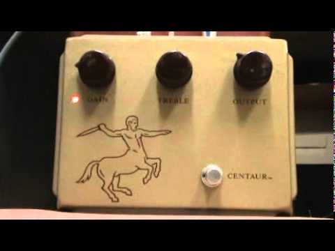 ギター C Drive by GDEL(KlonCentaur ModEffector) The Klon Centaur - Tips, Tricks, & It's History Through My