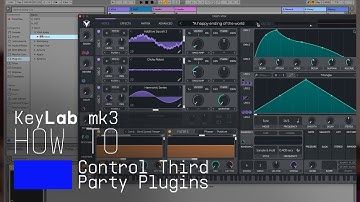 KeyLab mk3 | How to Control Third Party Plugins