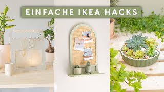 Schnelle und einfache Ikea Hacks | DIY Schmuckhalter, Wandregal selber bauen & Sukkulenten Deko