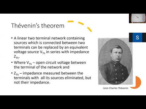 Bridge circuits; Thevenin's
