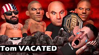 Tom Aspinall VACATED his UFC Heavyweight Title!!