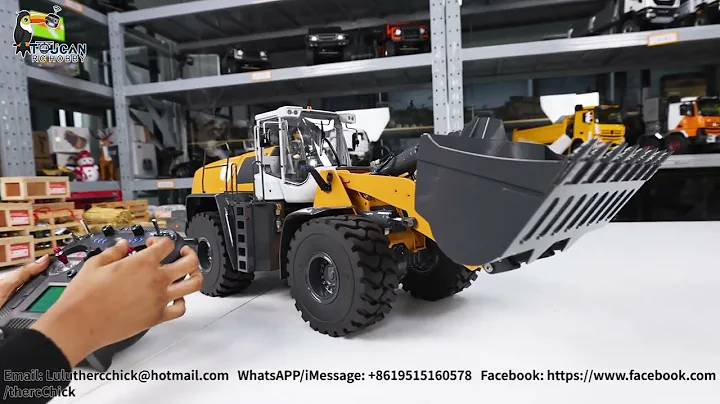 XDRC 580 1/14 Metal RC Hydraulic Loader  REVIEW!!