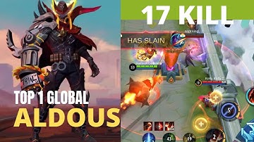WTF DAMAGE!!!BEST BUILD ALDOUS FOR FAST FARM 500 STACK-MLBB#Mobile Legends#Aldous#Xanskari Gaming