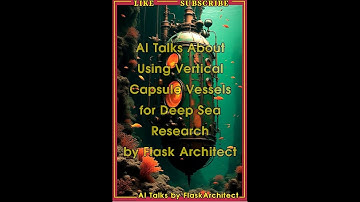 AI Talks About Using Vertical Capsule Vessels for Deep Sea Research by Flask Architect