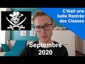 C&#39;était aussi la rentrée des classes pour les Pirates - Septembre 2020