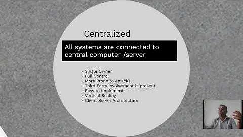 Blockchain Centralized Vs Decentralized