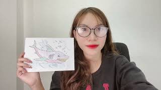 Share how to color the shark picture