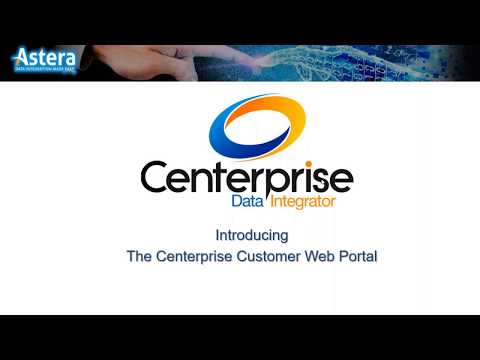 Introducing: Centerprise Web Portal