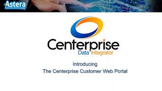 Introducing: Centerprise Web Portal
