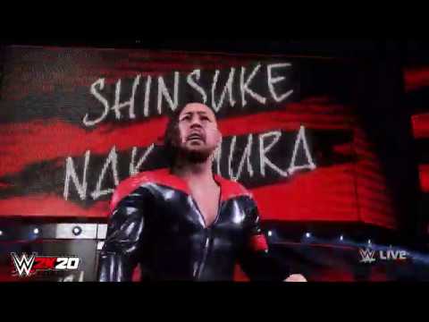 Wwe 2k2０ 中邑真輔 ゲーム入場シーン Kinsyasa Youtube