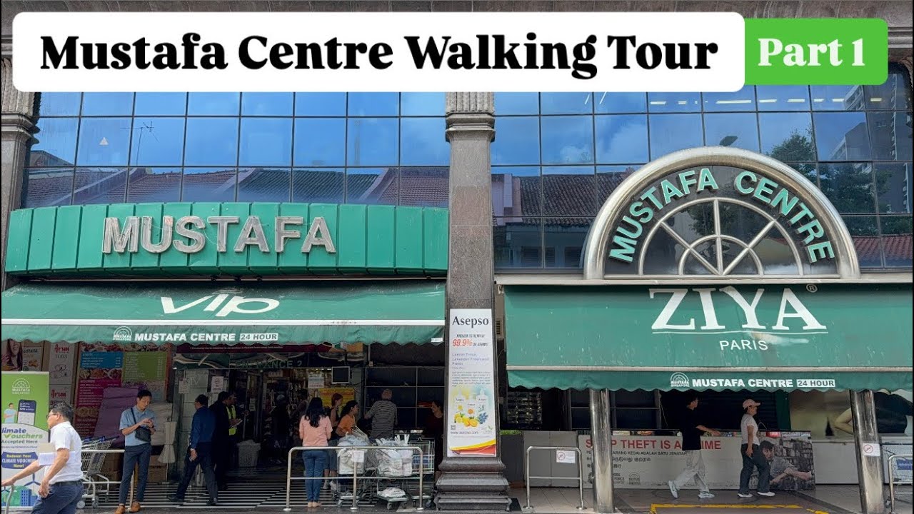 Mustafa Centre walking tour  | Mustafa Singapore | luggage, watches, personal care, chocolates etc