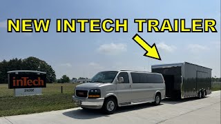 Unveiling My 2024 Intech 24’ Enclosed Car Trailer | Ultimate Custom Hauler Experience!