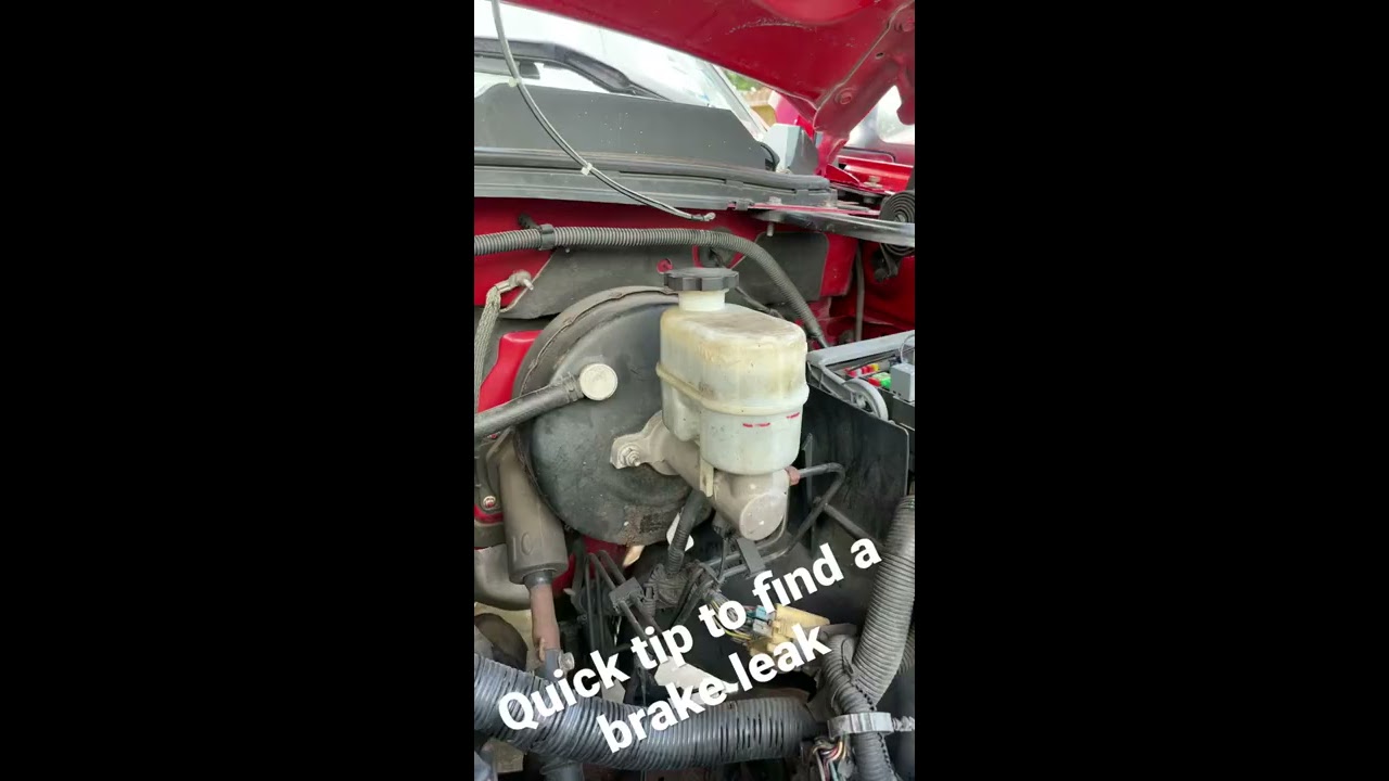 Finding Brake Leak You Can T See