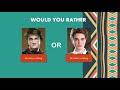 Harry Potter  Would you Rather quiz