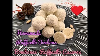 Bombones Raffaello Caseros-Homemade Raffaello Bonbons - Terriblemente Deliciosos - Too Good😱 #70