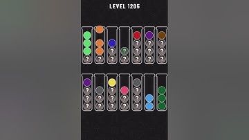 Ball Sort Puzzle Level 1205