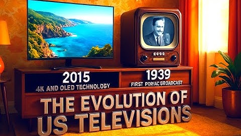 USA TV Evolution 1927–2025 | AI-Generated Transformations