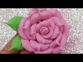 Flores de fomi fáciles de hacer/Канзаши - manualidades, goma eva,crafts,bows,Diy