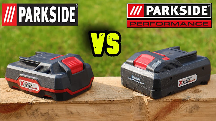 Parkside Performance Paps 20 4A vs Parkside Test Akumulatorów