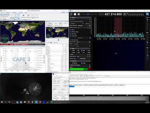CAPE-3 Satellite -