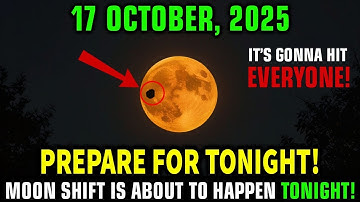 October 17, 2025 — TONIGHT! The CRAZIEST Moon Shift of Your Life is About to Begin!