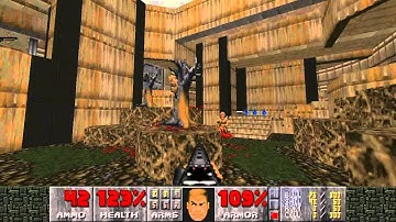 Xbox Live Exclusive Doom 2 Maps: No Rest for the Living MAP01 - The Earth Base
