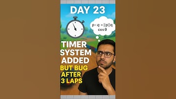 I made Asphalt like game.Day 23 – Timer System Added #gamedev#Asphalt8#indiedev#indiangame #unity