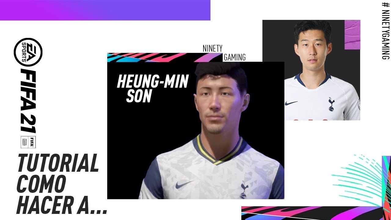 Cómo hacer a HEUNG-MIN SON en FIFA 21 - YouTube