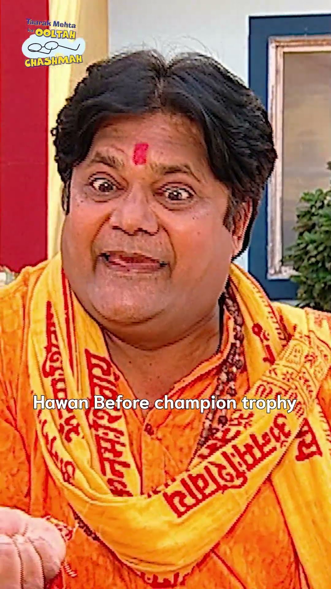 Hawan before champions trophy!#tmkoc #relatable #comedy  #funny #shorts #reels #funnyvideo