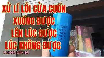 Lỗi cửa cuốn xuống được không lên được, Xử lí cửa cuốn bấm lên được mà xuống được, vật tư xây dựng