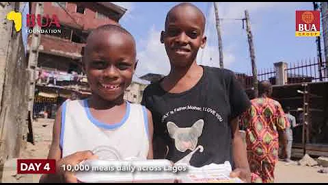 BUA Foundation feeds 10,000 daily in Lagos.