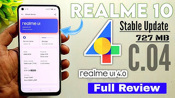 Realme 10 Realme UI 4.0 C.04 Stable Update Review | Realme 10 Update | Atul Tech Bazaar