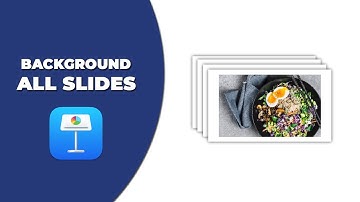 How to apply background to all slides in keynote